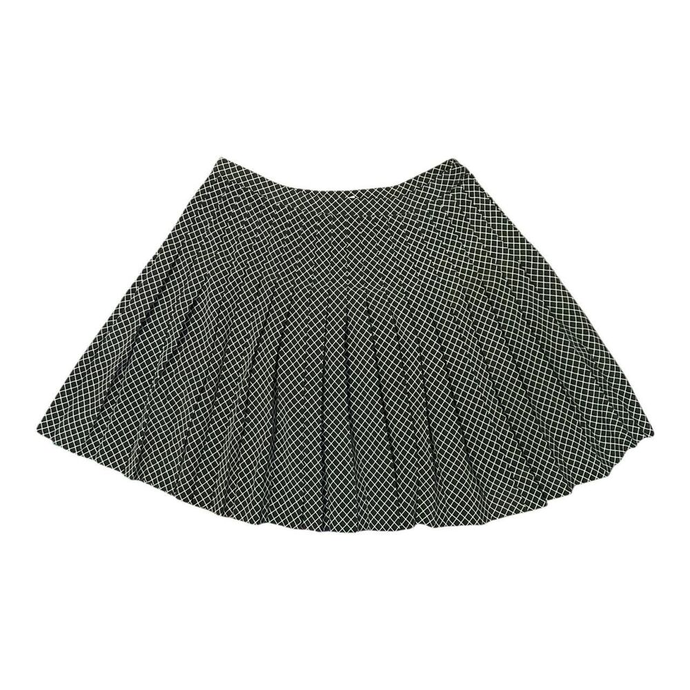 Express Women's White and Khaki Skirt